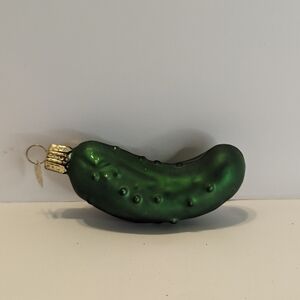 Vintage Old World Christmas OWC Germany Glass Pickle Ornament